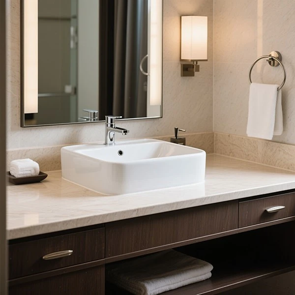 Application of above-the-counter basins in the hotel industry Application of above-the-counter basins in the hotel industry